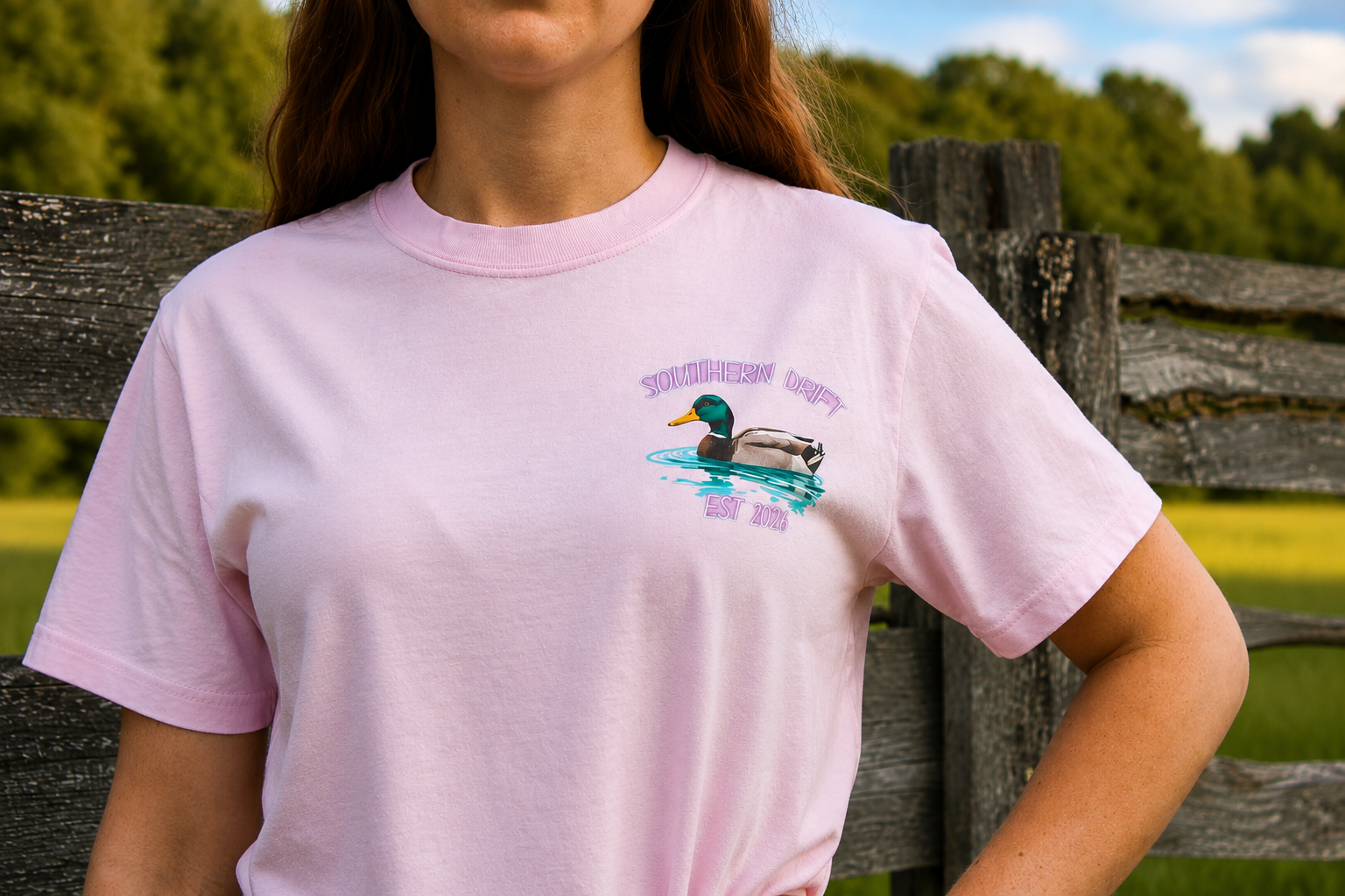 The Backwater Glow Tee 🐊